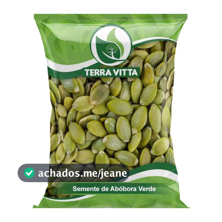 Semente de Abóbora Crua Sem Casca Verde