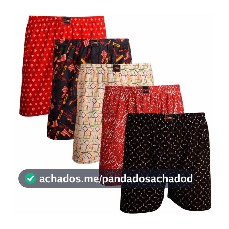 Kit 04 Samba Canção Cueca Short De Dormir Liganete Adulto