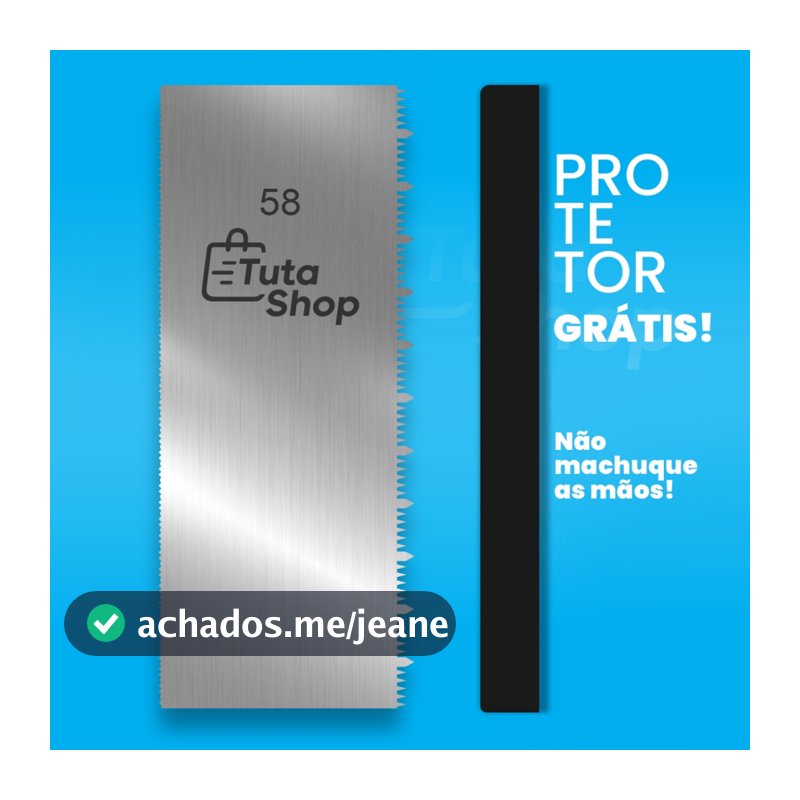 Espátula decorativa 58 em aço inox dois desenhos em um Espátula para Bolo