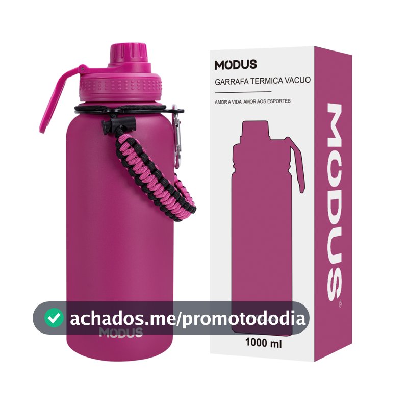 Garrafa Modus 1000ml Aço Inoxidável