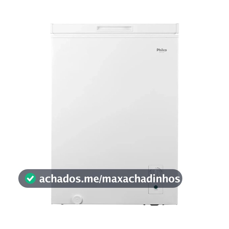 FREEZER HORIZONTAL PHILCO DUPLA FUNÇÃO 99 LITROS BRANCO 127V