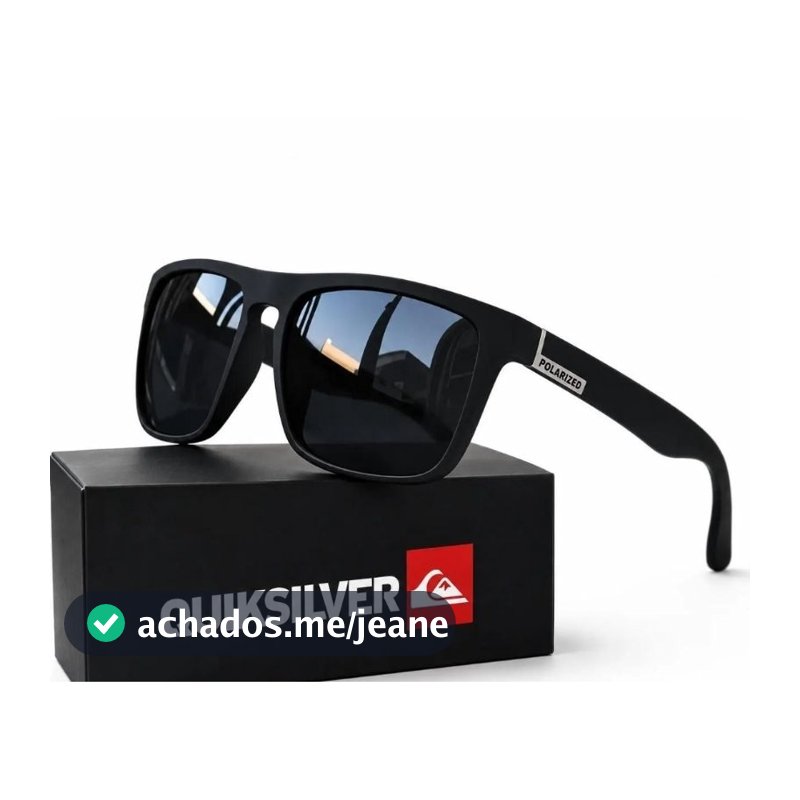 Óculos de Sol Quiksilver Vintage Polarizado UV400 Masculino – Estilo Retrô, Confortável e Proteção ☀️