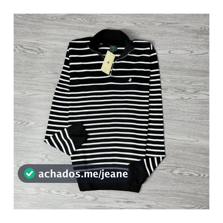 Suéter Masculino Brooks Premium Tricot Manga Longa Gola Redonda Casual Inverno Importado ENVIO RÁPIDO