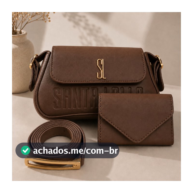 KIT Essencial Bolsa Feminina  Tendencia Moda 2026 Envio Rápido Lançamento