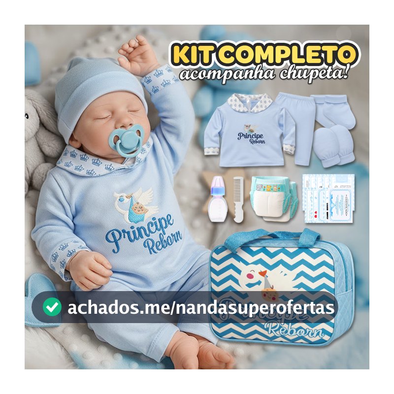Bebe Menino Barato Reborn Silicone Original Envio Imediato