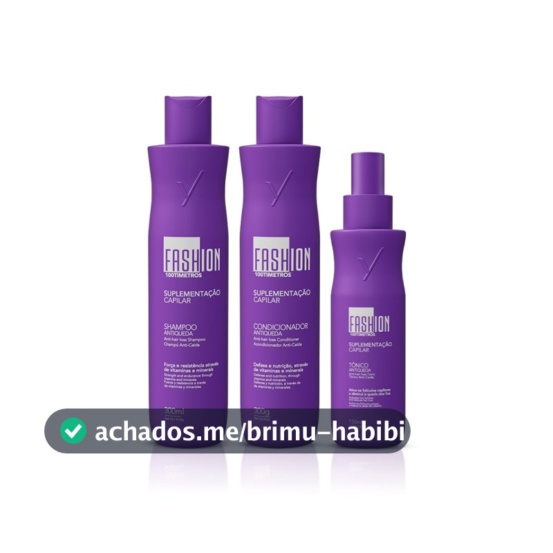 Kit Tratamento Fortalecedor Antiqueda Capilar - Fashion Gold