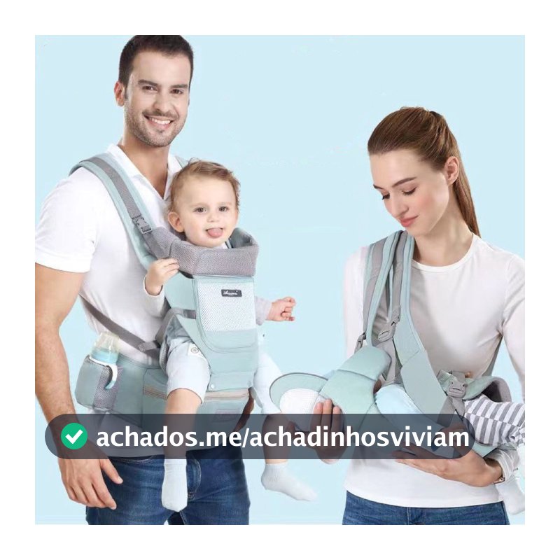 Banco De Cintura Para Bebê Canguru Bebe Passeio Varias Cores Mochila Infantil Hipseat Carrier