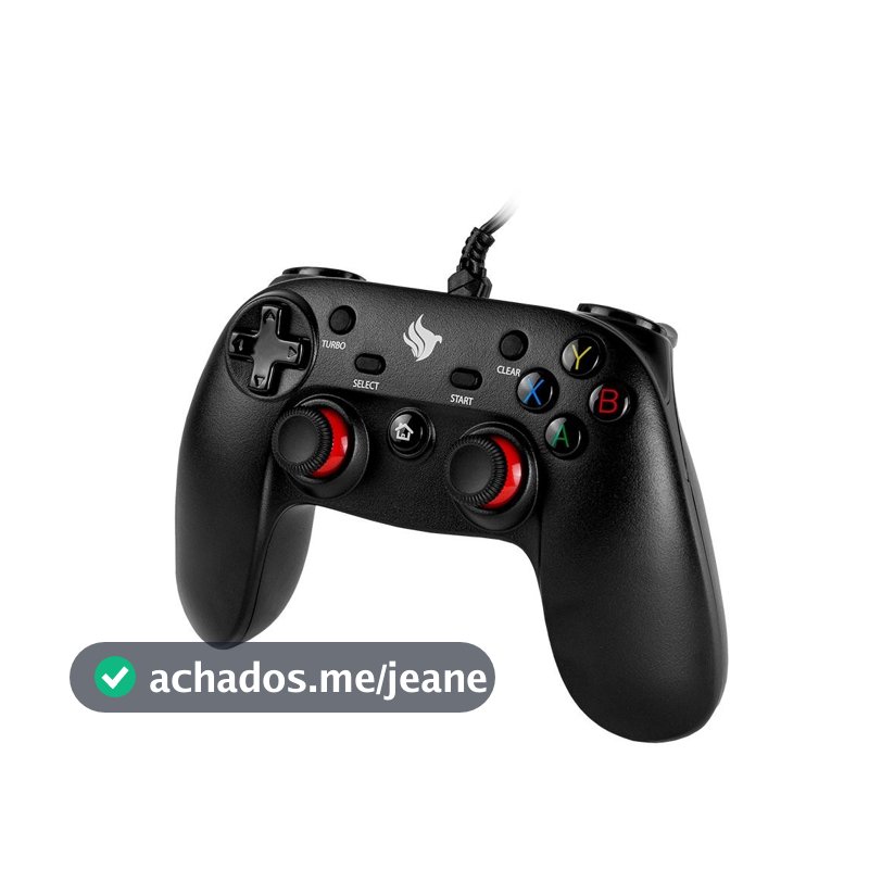 Controle Gamer Pichau GCX100 PC/PS3/Android, PG-CX100-BK