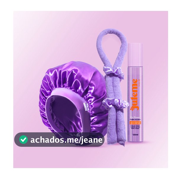 Kit Multifuncional Capilar Faixa Babyliss + Fixador De Cachos Fix Power + Touca Cetim