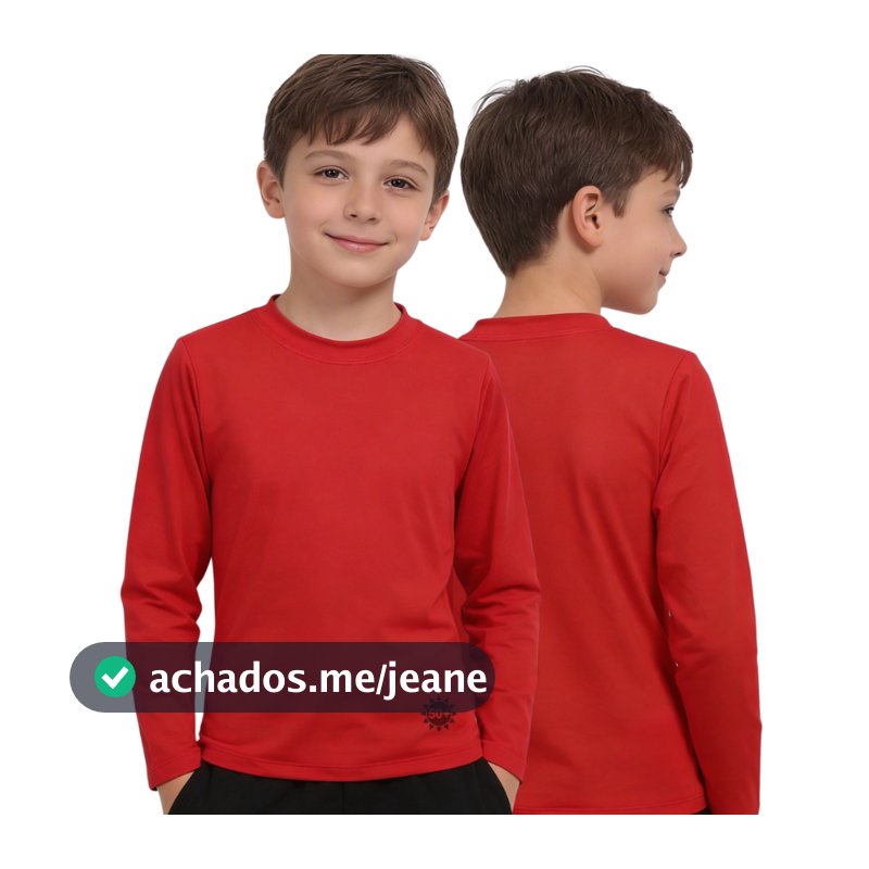 Camisa UV 50+ infantil/juvenil praia/piscina 1 ao 16 anos