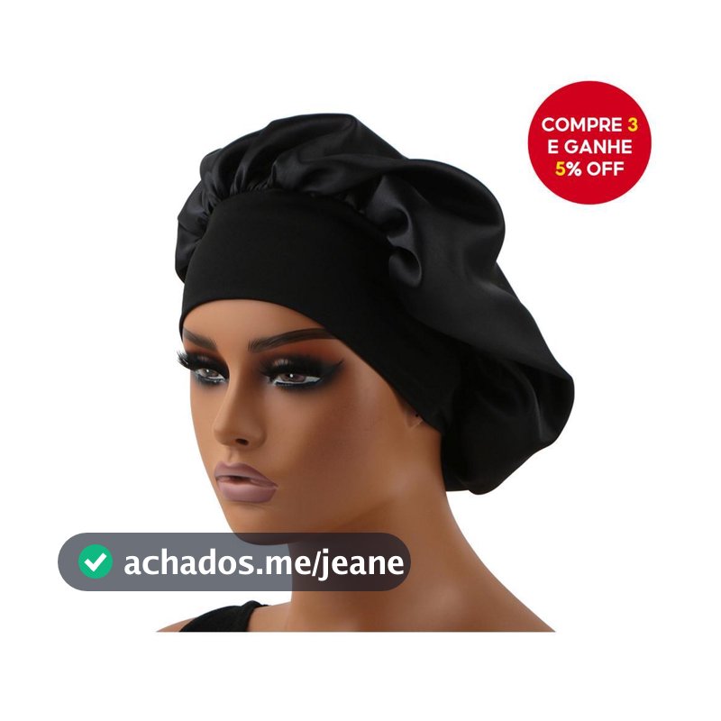 Cabelo De Faixa Larga De 7 Cm Protege Gorro De Seda Acetinada Para Dormir