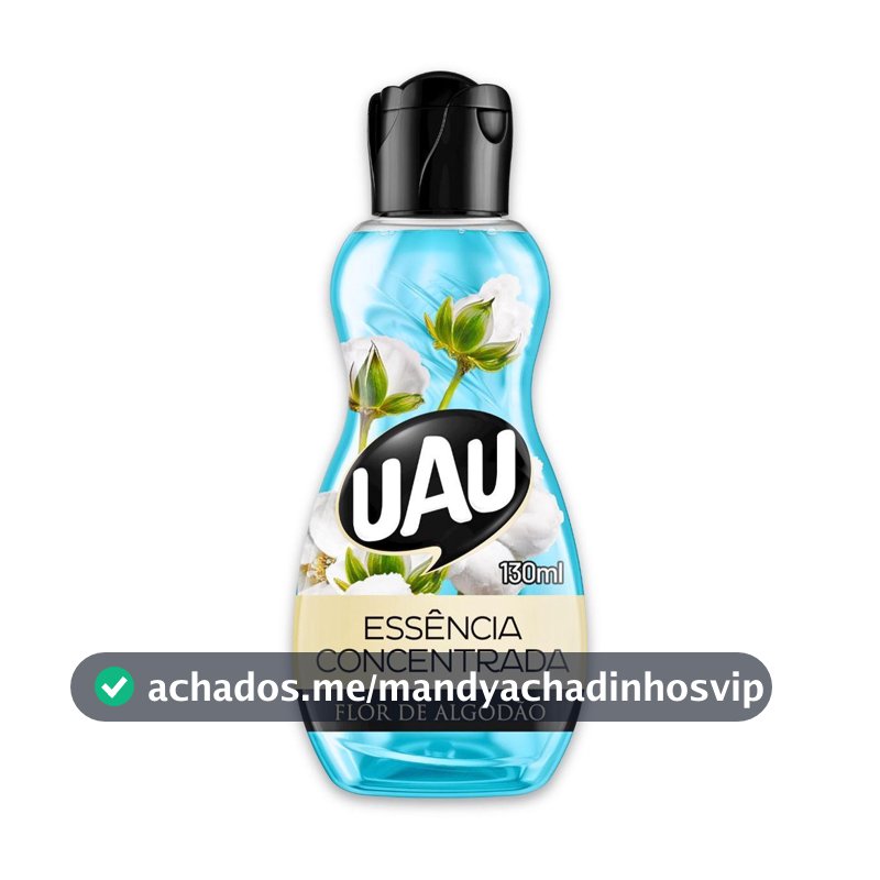 Essência Concentrada 130ml UAU Perfumes Flor de Algodão