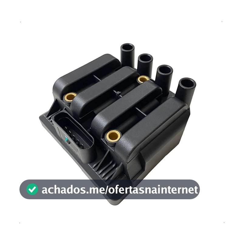 Bobina de Ignição FOX GOL G5 1.0 2010 2011 2012 2013 6 PINOS NO CONECTOR
