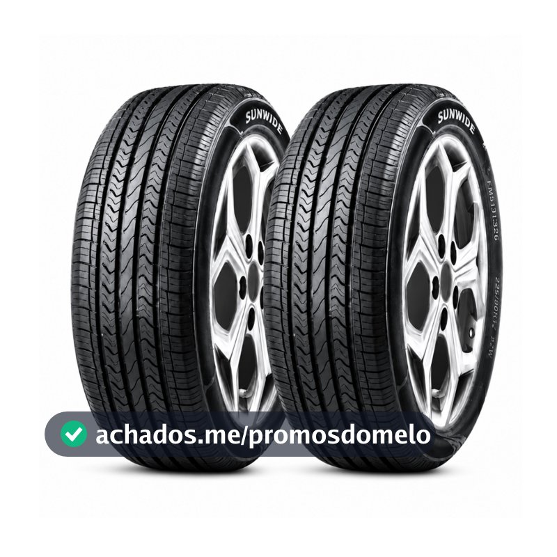 Jogo 2 Pneus Aro 17 Kpatos 225/65R17 102H FM518/3309 Alta Performance Reforçado kit Par