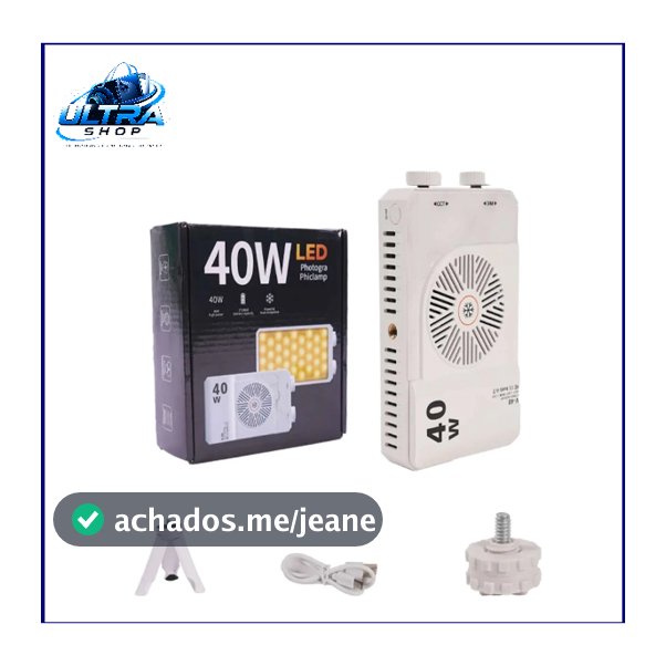 Luz De Preenchimento Portátil 40w Mobile De Câmera Celular Lay-v40