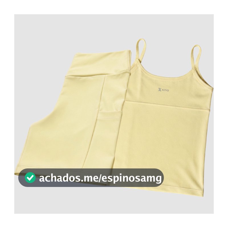 Conjunto Fitness Camiseta Regata Forro Duplo Short com Bolso Corrida Academia Moda feminina Casual