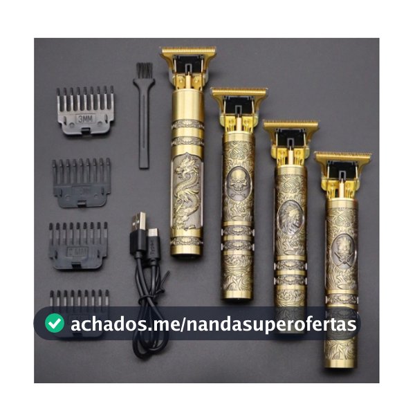 Máquina de cortar cabelo profissional/barbeador/barbeador elétrico portátil sem fio