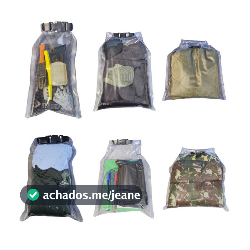 Kit Saco Estanque Militar - Camping - Esporte e Lazer