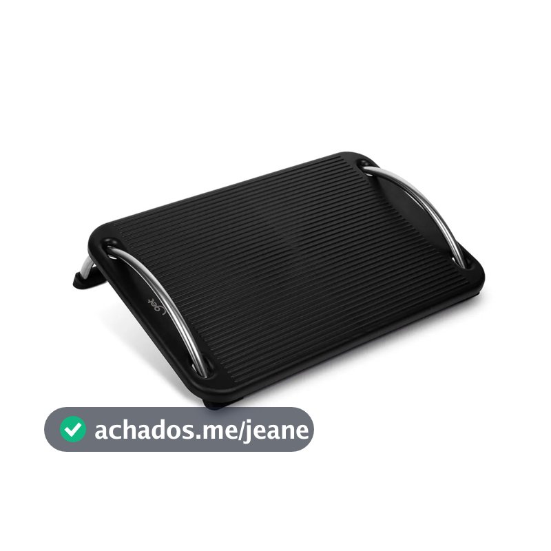 Apoio para os Pés Ergonômico Get Preto
