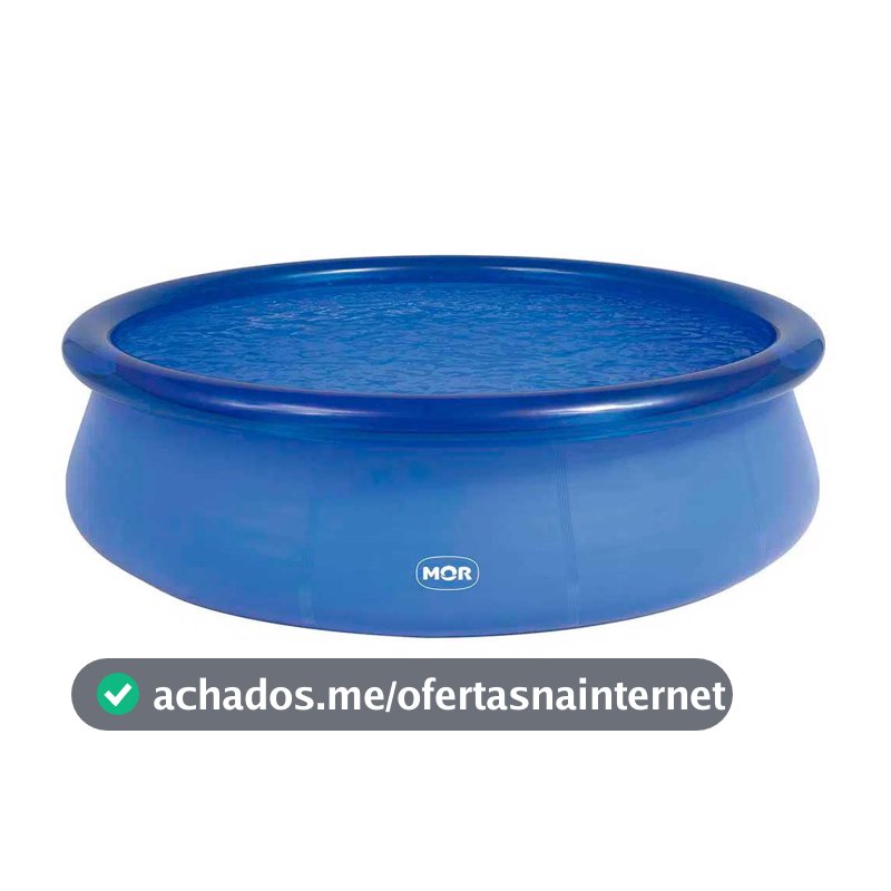 Piscina Inflável Azul em PVC 4.600 Litros 1054 MOR