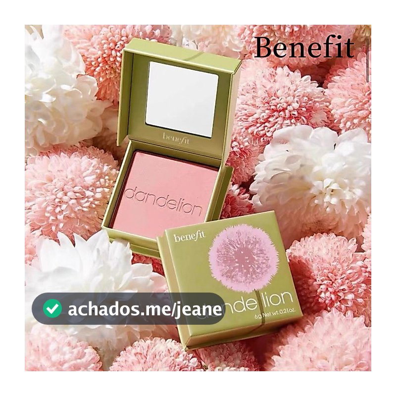 Benefit Rouge Powder Blush Clássico Dandelion Face Shaping Maquiagem Cor Pó