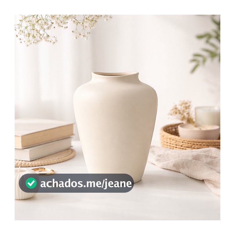 Vaso Cerâmica Deforme Orgânico