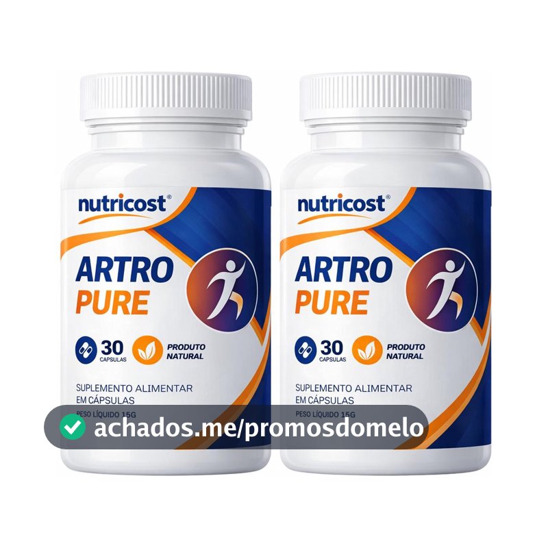 2 Artro Pure Para Dor No Joelho Suplemento | Envio Imediato