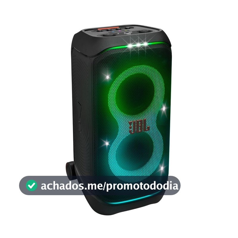 Caixa de Som JBL Partybox Stage 320 Bluetooth IPX4 Preta