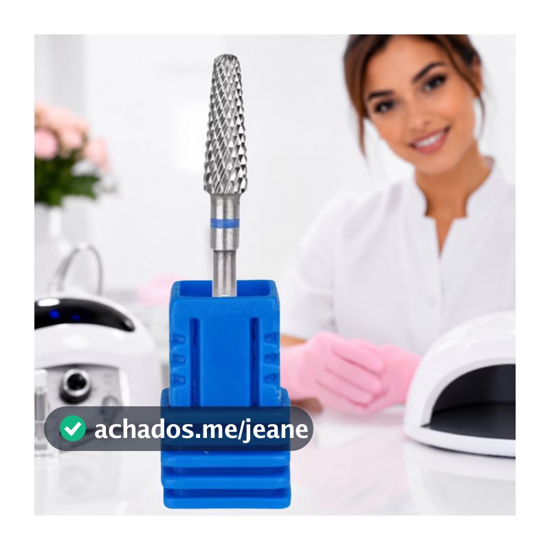 Broca de Tungstênio Premium Para Curvatura Remoção Nivelamento do Gel Poligel Polygel Acabamento do alongamento de Unha