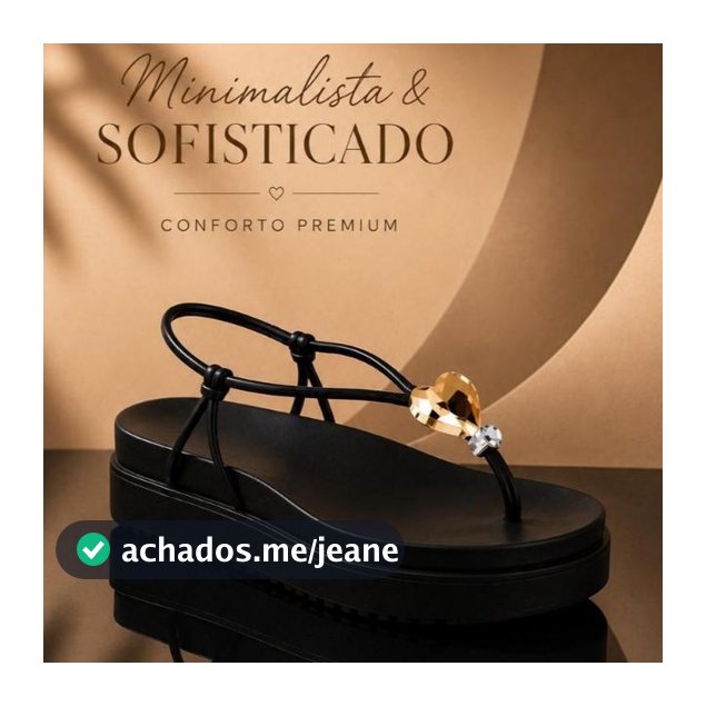 Papete Feminina Plataforma Confortável Ultra Leve Antiderrapante Sandália Casual Moda Verão 33 ao 42