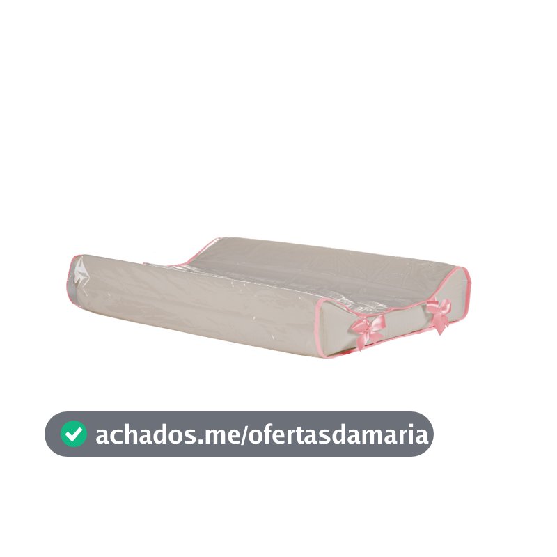 Capa de Plástico Protetora Transparente para Trocador Americano Anatômico de Bebê Menino/Menina