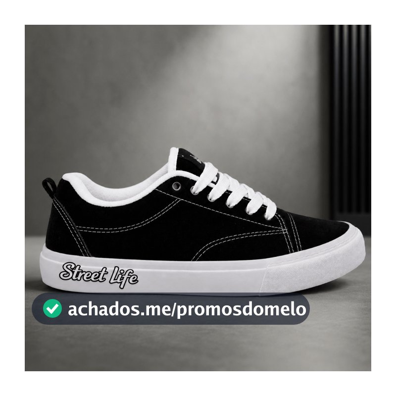 Tenis Street Life Masculino Feminino Queridino Casual 2026