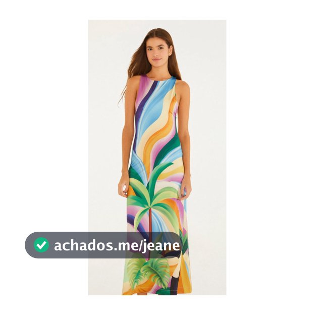 VESTIDO MIDI MONTANHA DE TUCANO FARM
