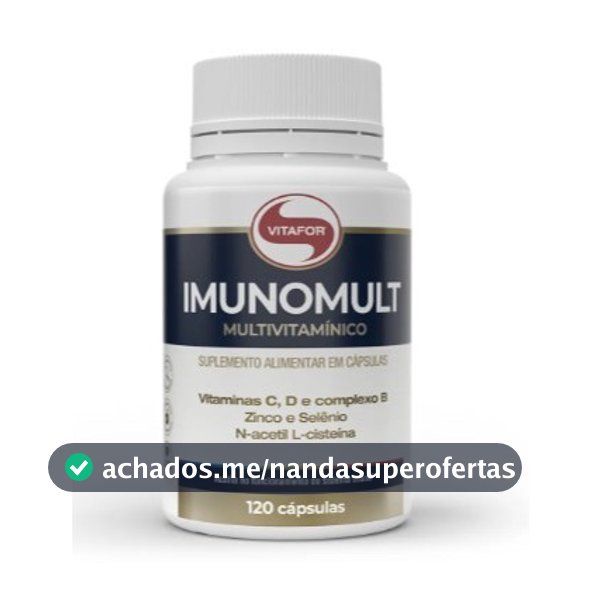 Imunomult Multivitamínico - 120 cap - Vitafor