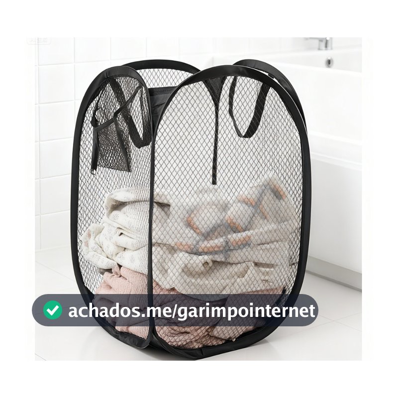 Cesto De Roupa  Dobrável Para Roupas E Brinquedos  Infantil  Caixa Organizadora Cozinha Quarto Casa