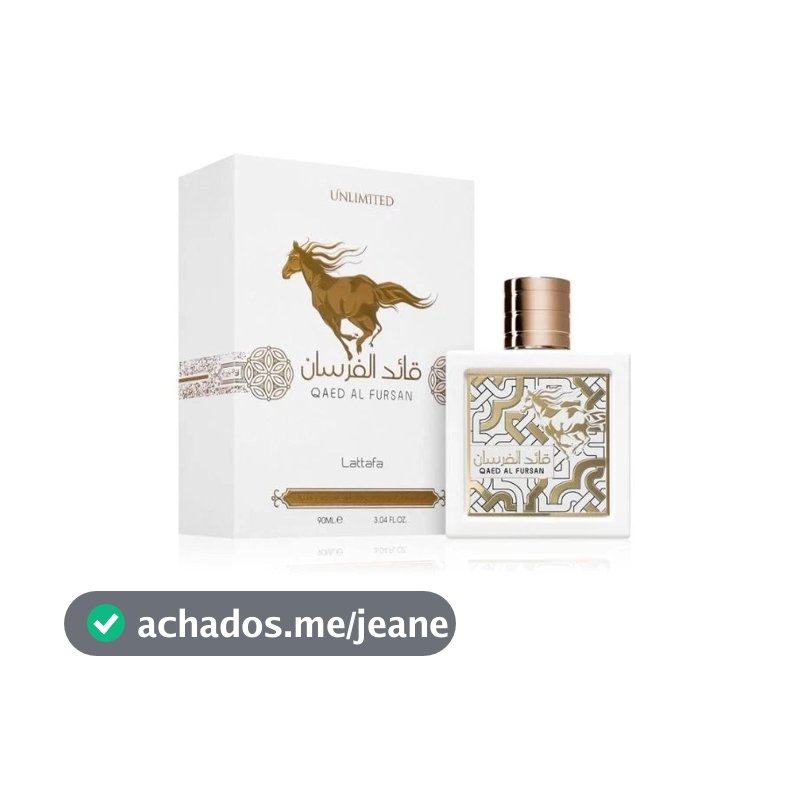 Perfume importado da Família Real de Dubai Perfume Árabe Qaed Al Fursan By EDP 90ml