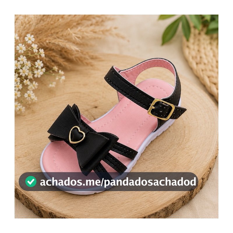 Sandália infantil Papete Sandália Ternura