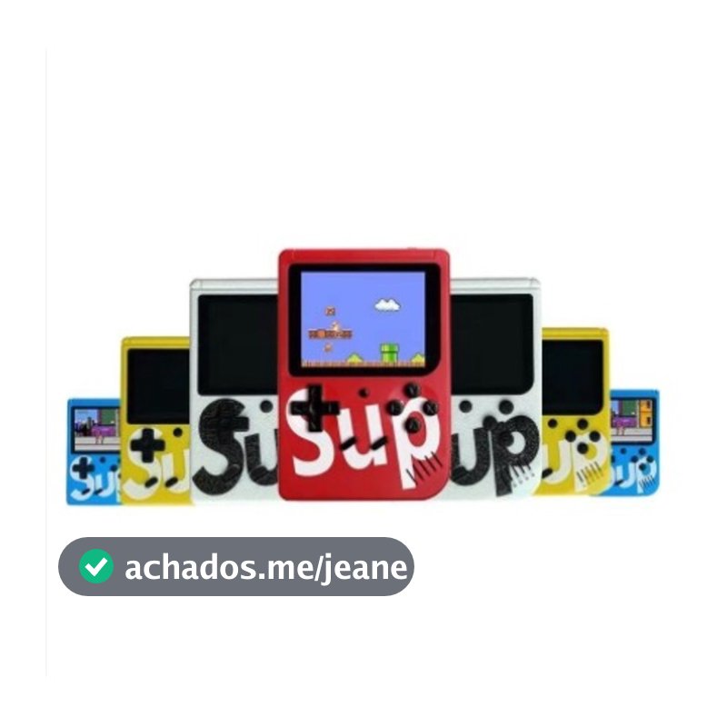 Mini Game Retrô Portatil Nintendo 400 Jogos Antigos Anos 80