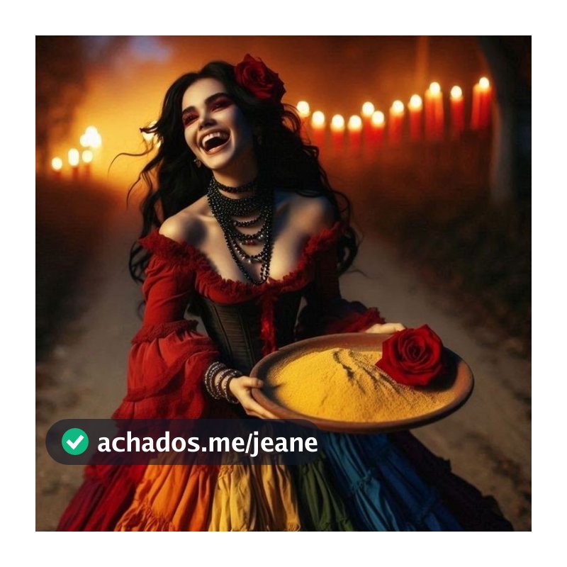 Quadro Pomba Gira Maria Mulambo entregando o Padê Traga Cura e Espiritualidade para o seu Lar Pombogira, pomba gira,pomb