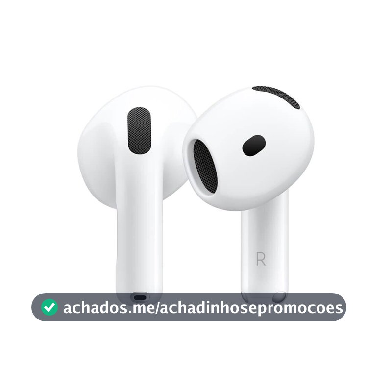 Airpods 4 Apple Original Novo Garantia 1 Ano NF