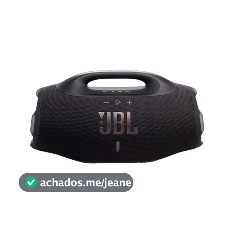 Caixa de Som Jbl Boombox 4 Bluetooth 34h Ip68 210rms Preta