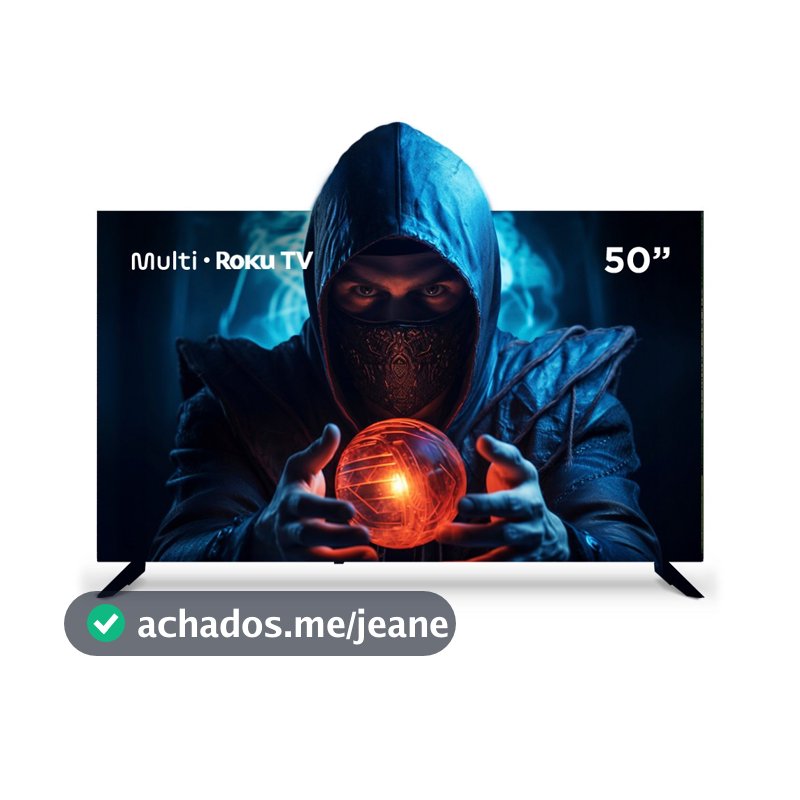 Smart TV DLED 50 4K Multi Roku 4HDMI 2USB Wi-Fi - TL083E