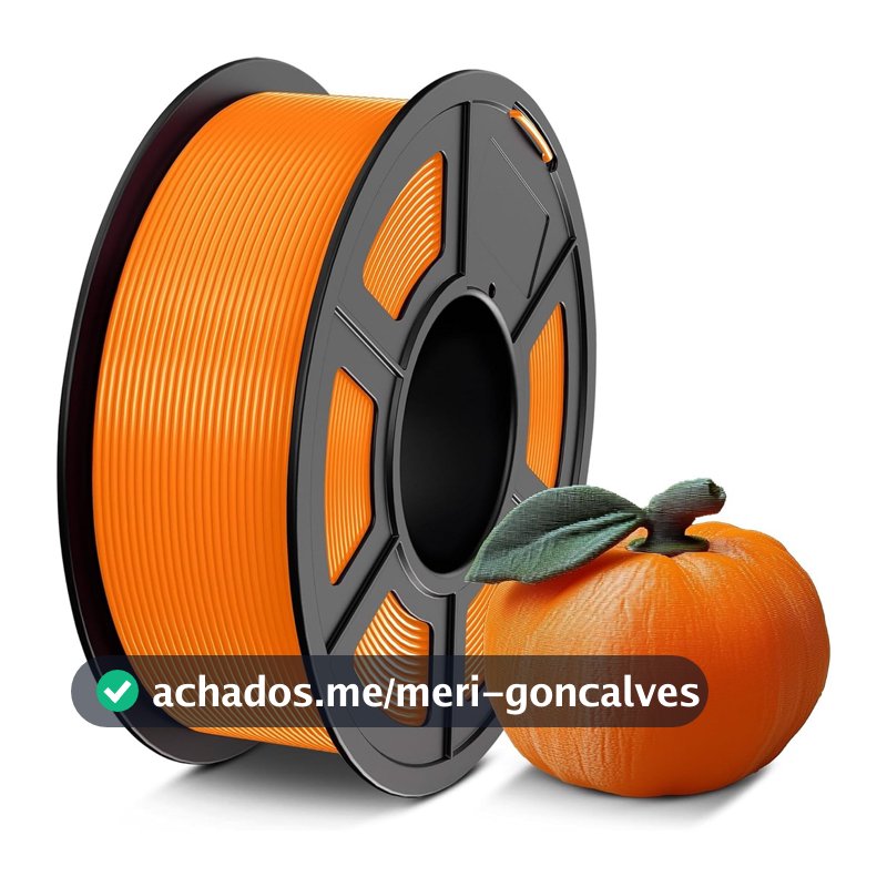 Filamento PETG e PLA 1Kg 1.75mm p/ Impressora 3D, Material Profissional c/ Alto Brilho e Resistência