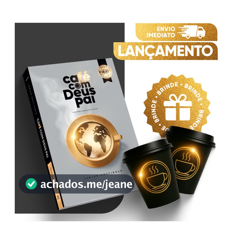 Café com Deus Pai 2026 + 2 Copos