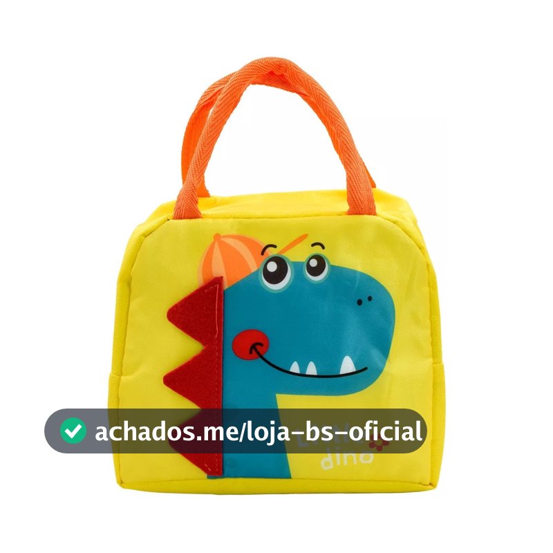 Bolsa Térmica Infantil Lancheira Fitness Viagem Animais