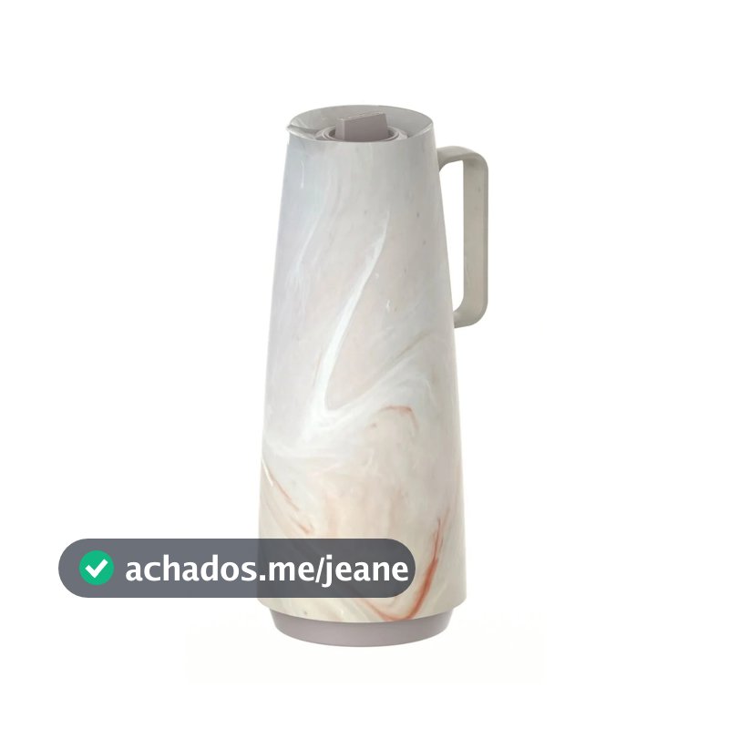 Bule Térmico Exata Garrafa 1l Café Chá Água Tramontina Marmorizado