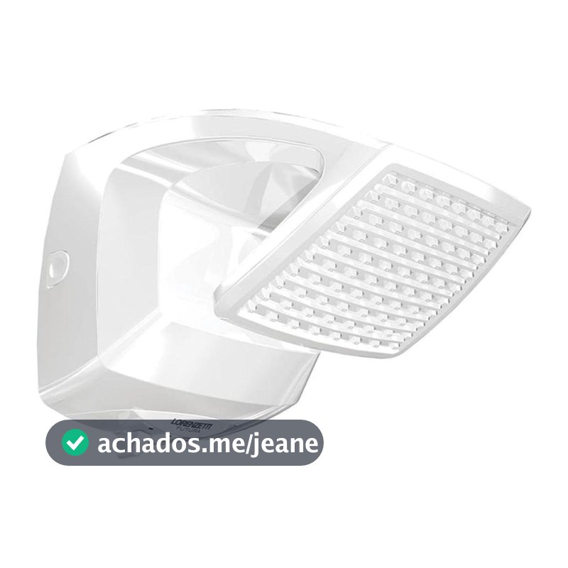 Chuveiro Elétrico Lorenzetti Futura 4t 5500w 127v Branco