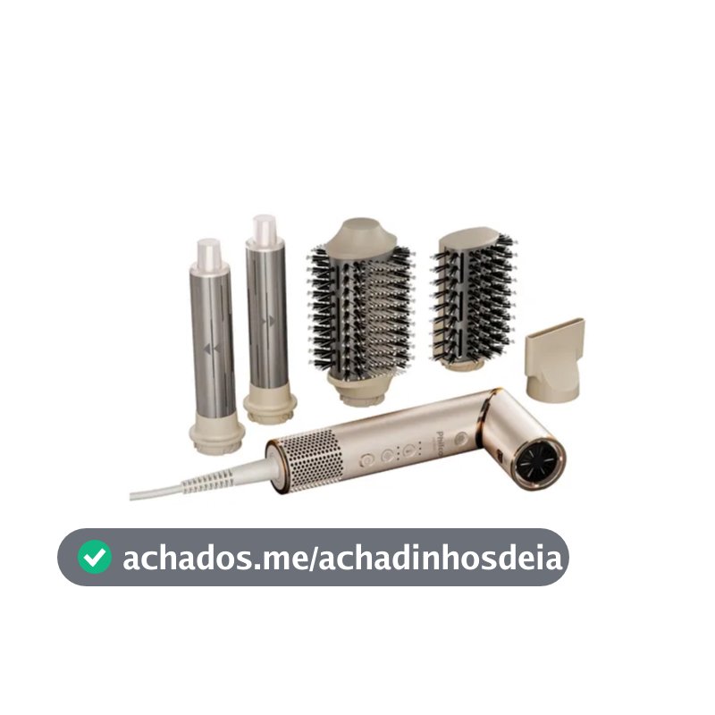 Secador De Cabelos 4 Em 1 Dobrável Psc3500 Motor BLDC Philco