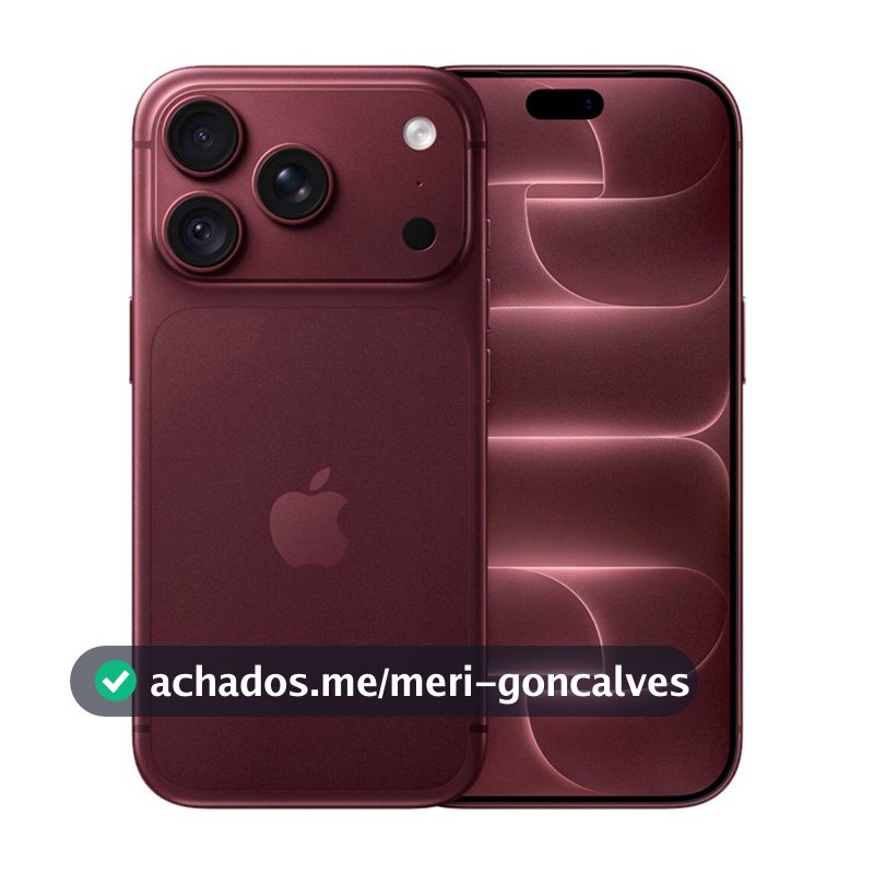 iPhone 18 Pro Apple Bordô, 256GB