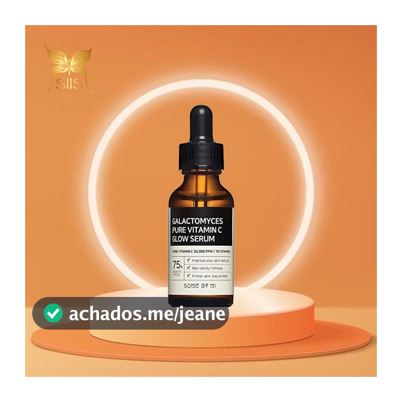SOME BY MI: 30ml Galactomyces Pure Vitamin C Glow Serum for Radiant Skin